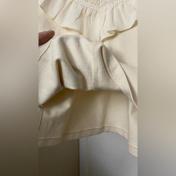 NWT Moderne Childe Ruffled Cream Long Sleeve 7Y - Picture 5 of 6